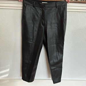 Babaton. Leather pants. Size 12.